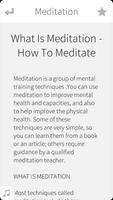 Meditation اسکرین شاٹ 2