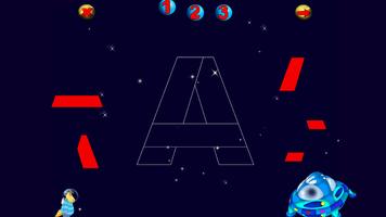 ABC Puzzle: Space Journey free capture d'écran 1