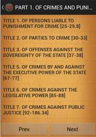 CALIFORNIA PENAL CODE تصوير الشاشة 1