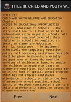 2 Schermata CHILD AND YOUTH WELFARE CODE