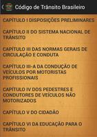 Código de transito Brasileiro poster