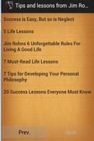 Jim Rohn: tips and quotes syot layar 2