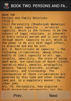 Code of Muslim Personal Laws capture d'écran 3