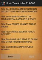 PENAL CODE OF THE PHILIPPINES ภาพหน้าจอ 1