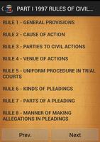 Philippines Rules of Court capture d'écran 1