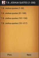 برنامه‌نما T.B. Joshua quotes and Psalms عکس از صفحه