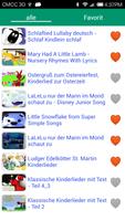 German Children's Songs Affiche