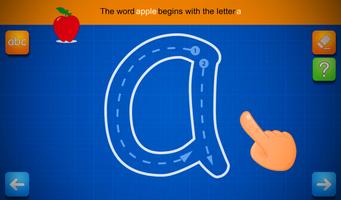 Kids Write letters Tracing abc Affiche