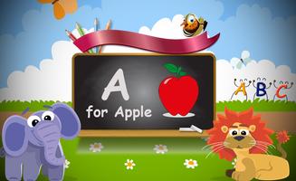 Preschool Alphabet ABC Tracing Affiche