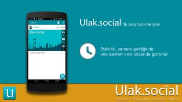 Ulak.Social - Etkinlik paylaş پوسٹر