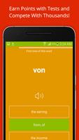 Learn German Vocabulary captura de pantalla 2