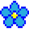 Sandbox Pixel - by number sandbox coloring