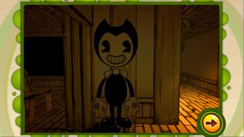 super bendy ink, fantastic game Affiche