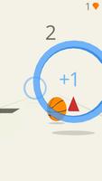 Bouncing Ball Through Rings screenshot 2