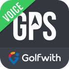 Golfwith:GOLF GPS VOICE أيقونة