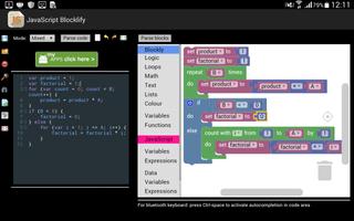 JavaScript Blocklify الملصق