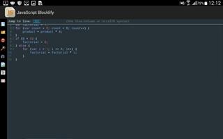 JavaScript Blocklify screenshot 1