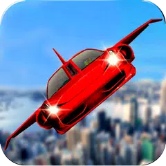 Futuristic Flying Car Ultimate - Aim and Fire