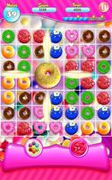 Cookie Match 3 & Crush Puzzle Game 2019 Affiche