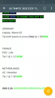 2 Schermata ULTIMATE SOCCER PICKS