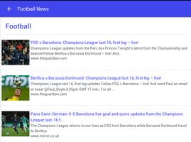 Live Sports News स्क्रीनशॉट 2