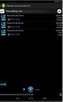 Ultimate Voice Recorder تصوير الشاشة 3