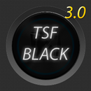 TSF Shell Theme Black Round APK