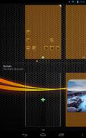Orange Thund GO Launcher Theme captura de pantalla 3