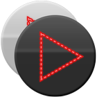 Poweramp Skin Red Dots icône