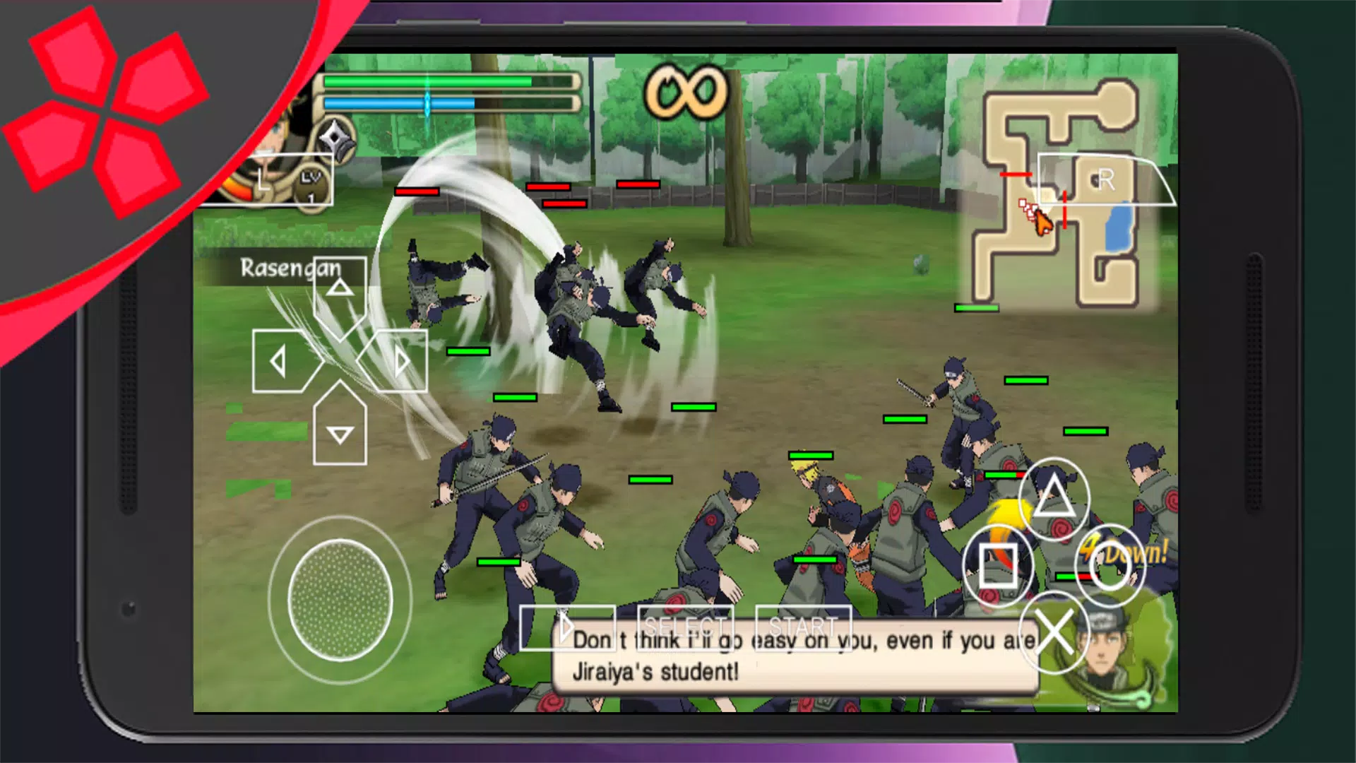 Download Naruto Shippuden Ultimate Ninja 5 Game on Android, AetherSX2 +  Savedata