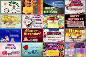 برنامه‌نما Birthday Messages عکس از صفحه