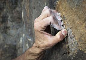 Outdoor limit rock climbing puzzle penulis hantaran