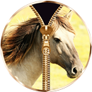 Horse Zipper Lock Screen APK