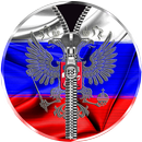 Russia Flag Zipper Lock Screen APK
