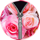 Rose Zipper Lock Screen APK
