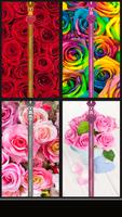 Rose Zipper Lock Screen ảnh chụp màn hình 2