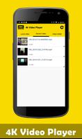 4k video player captura de pantalla 1
