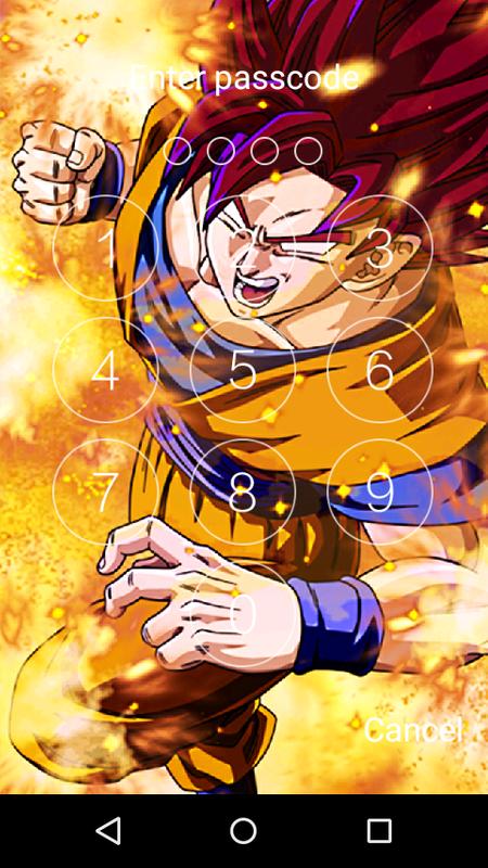 Goku ultra instinct DBZ lock screen for Android - APK Download