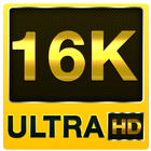 16k ultra hd video player (16k UHD) 2018 icono