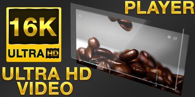 16k ultra hd video player (16k UHD) 2018 captura de pantalla 3