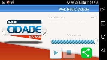 Web Rádio Cidade captura de pantalla 1