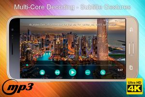 4K Ultra HD Video Player Free постер