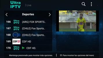 Ultra IPTV capture d'écran 2