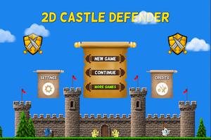 2D Castle Defender Plakat