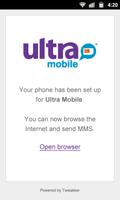 Ultra Mobile Phone Setup captura de pantalla 1
