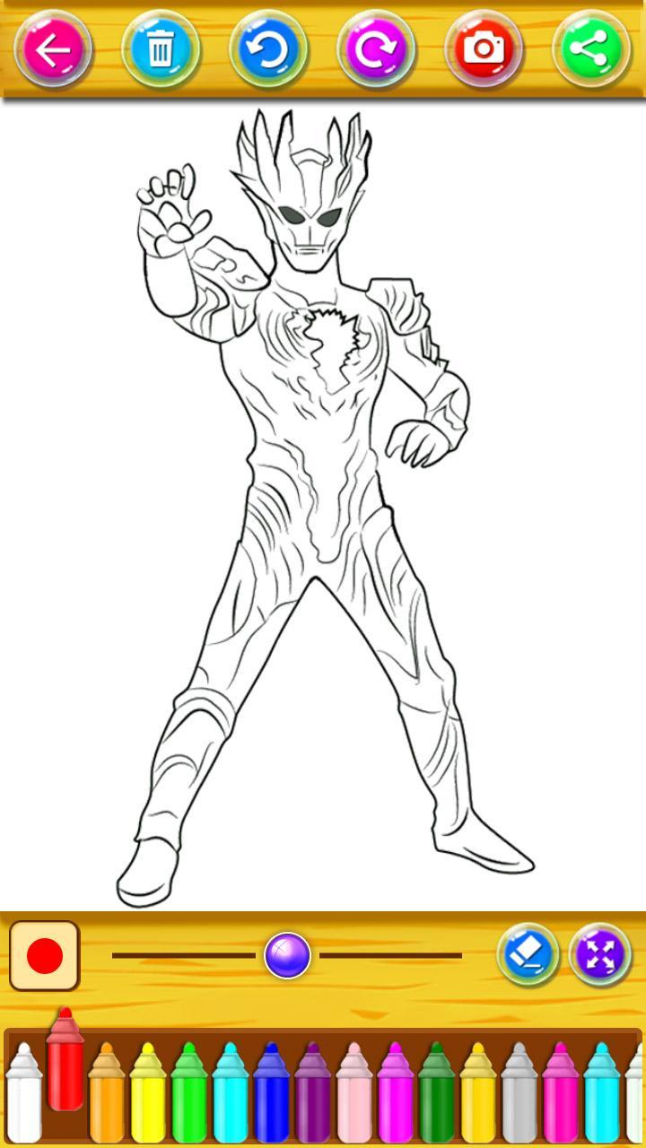 Download Coloring Book For Ultraman For Android Apk Download