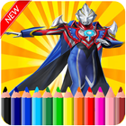 Ultraman Coloring For Kids-icoon