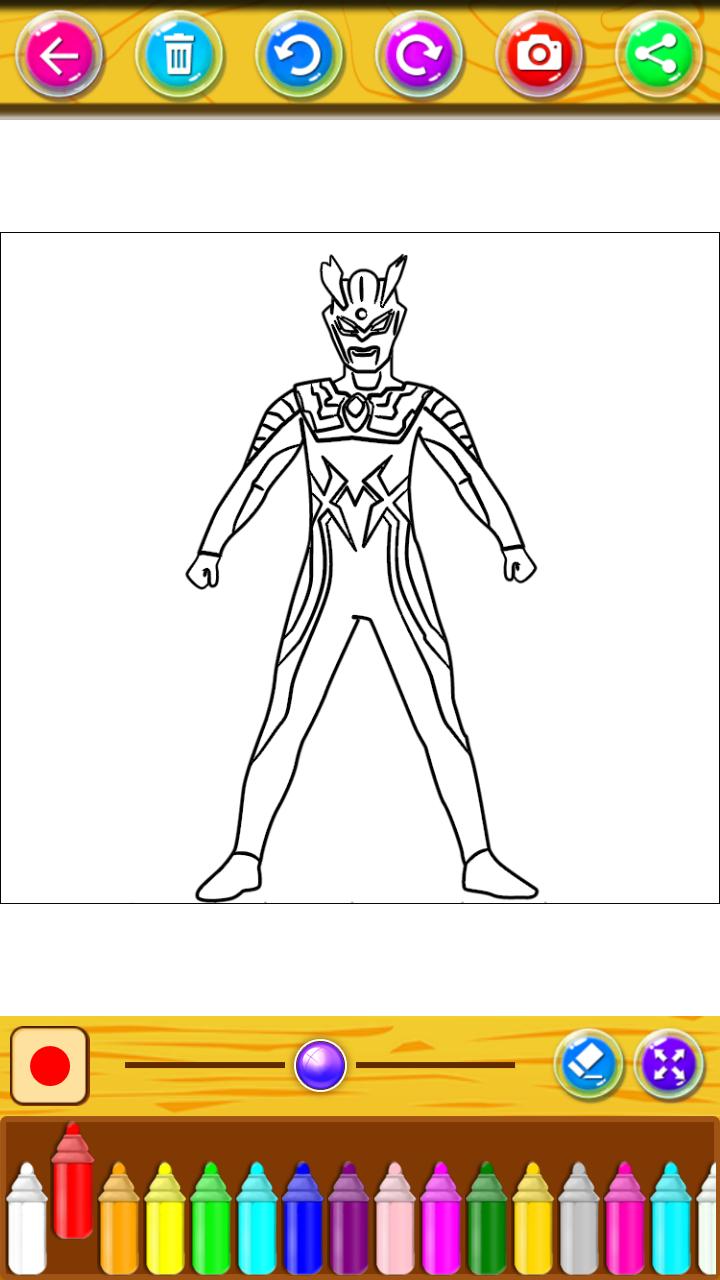 Download Ultraman Coloring For Kids For Android Apk Download