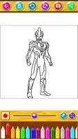 Ultraman Coloring For Kids capture d'écran 2