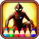 ultraman cosmos coloring hero zero APK